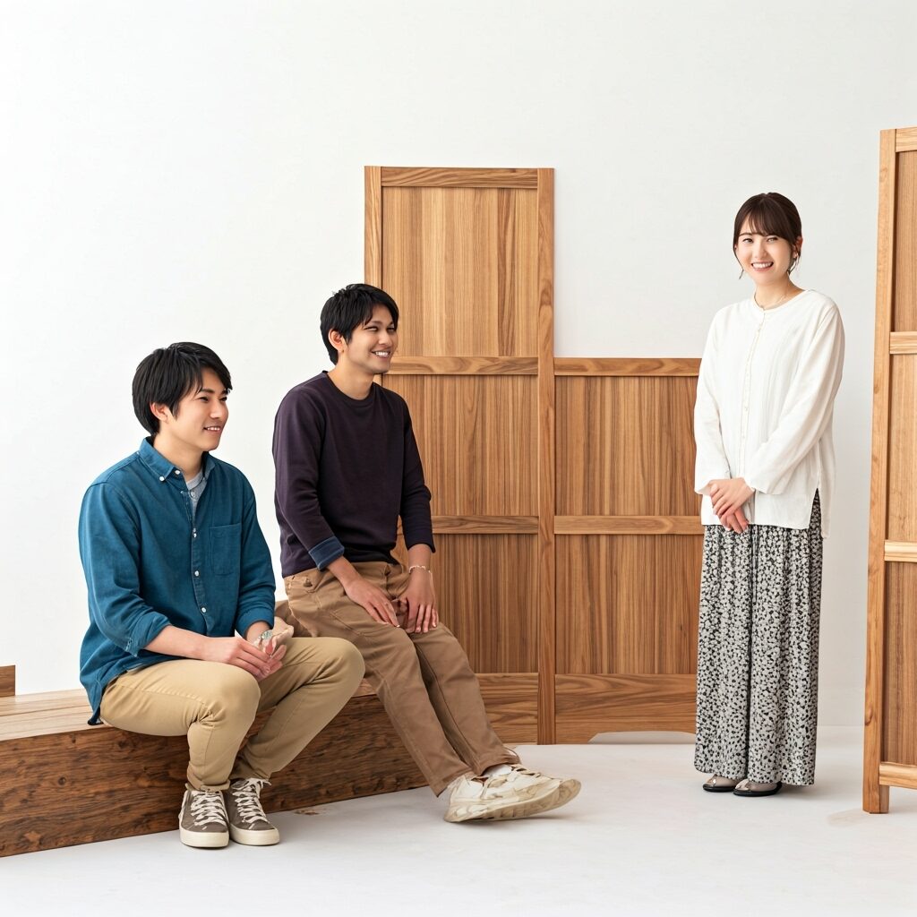 天然木の魅力を知ろう：オムニツダの化粧板とウッドテープのご紹介