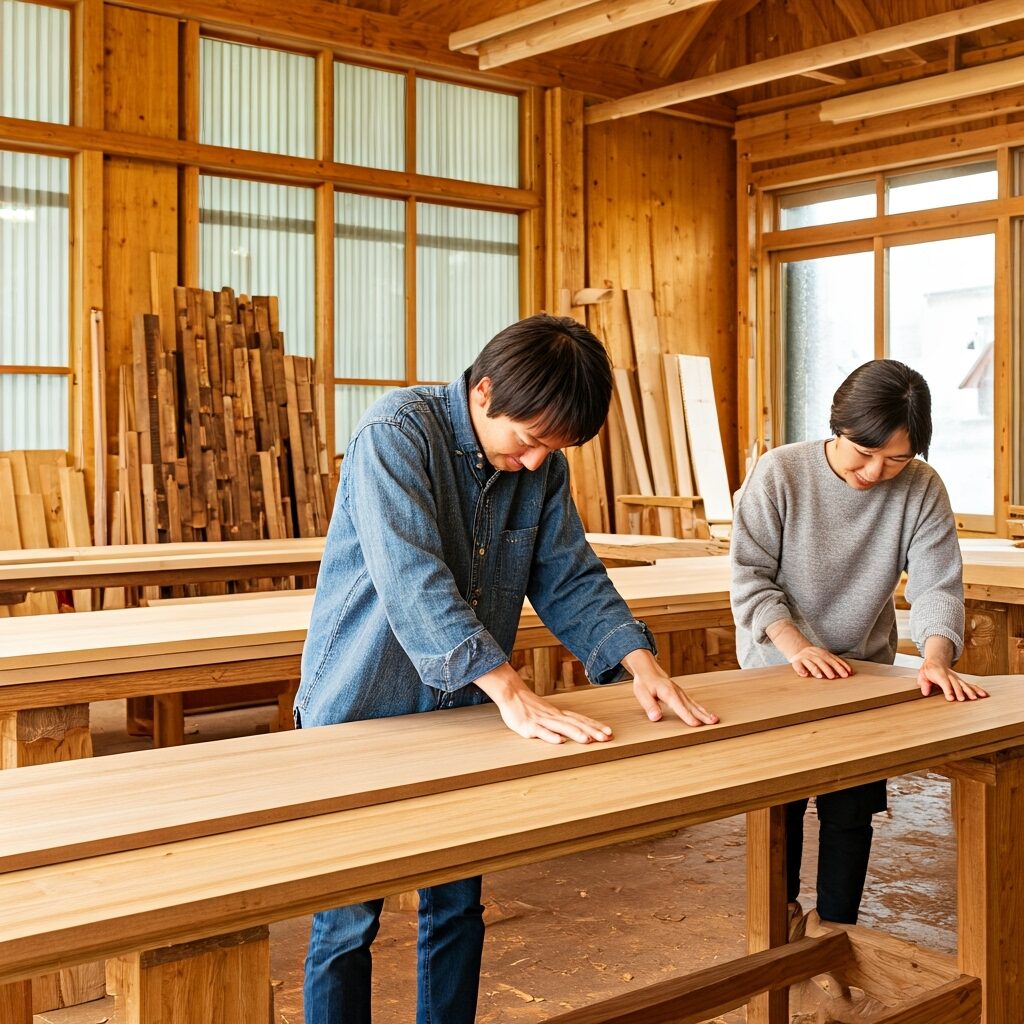 天然木の魅力と用途：オムニツダの樹種ガイド