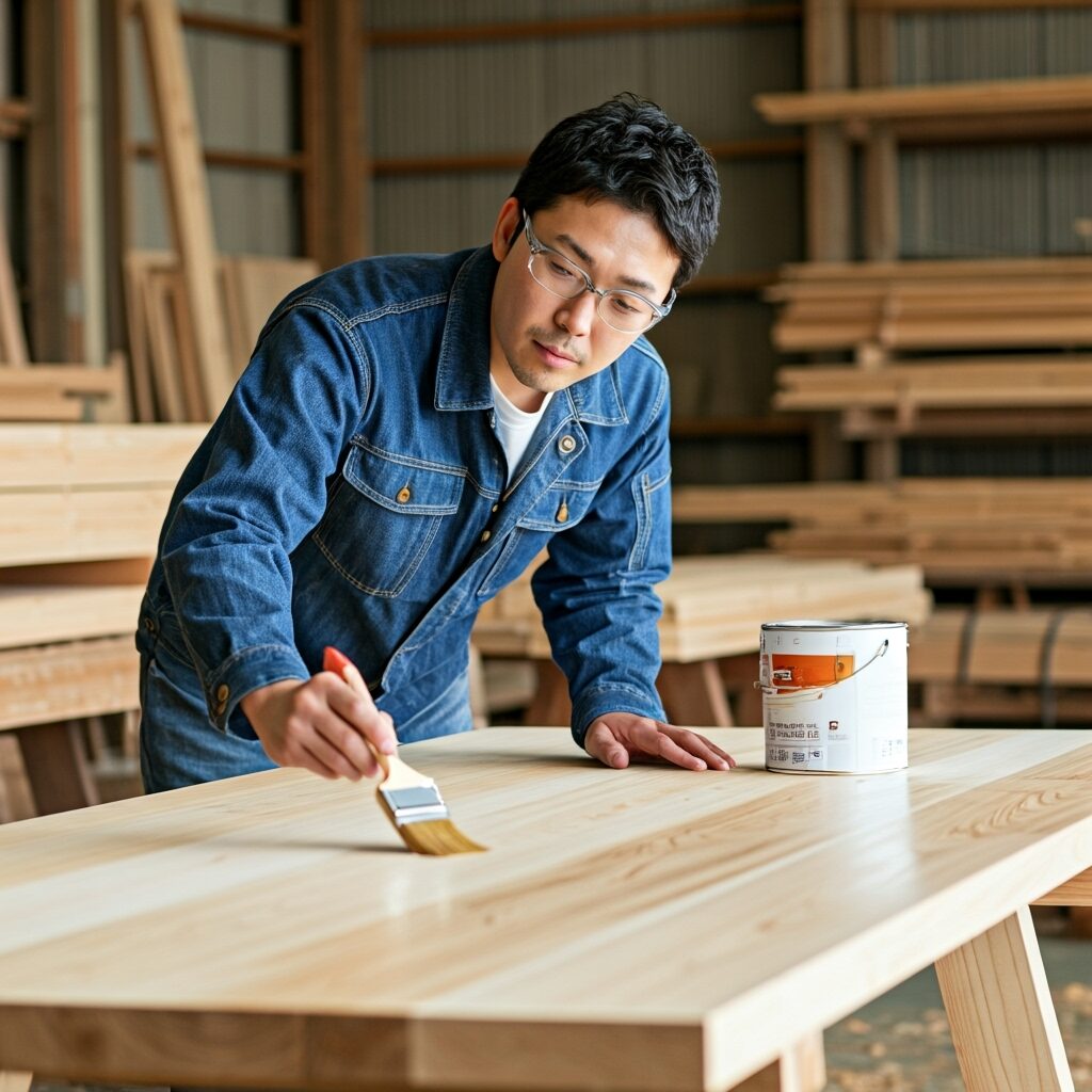 塗装の種類と特性を知ろう: ウレタン、エナメル、UV塗装の違い