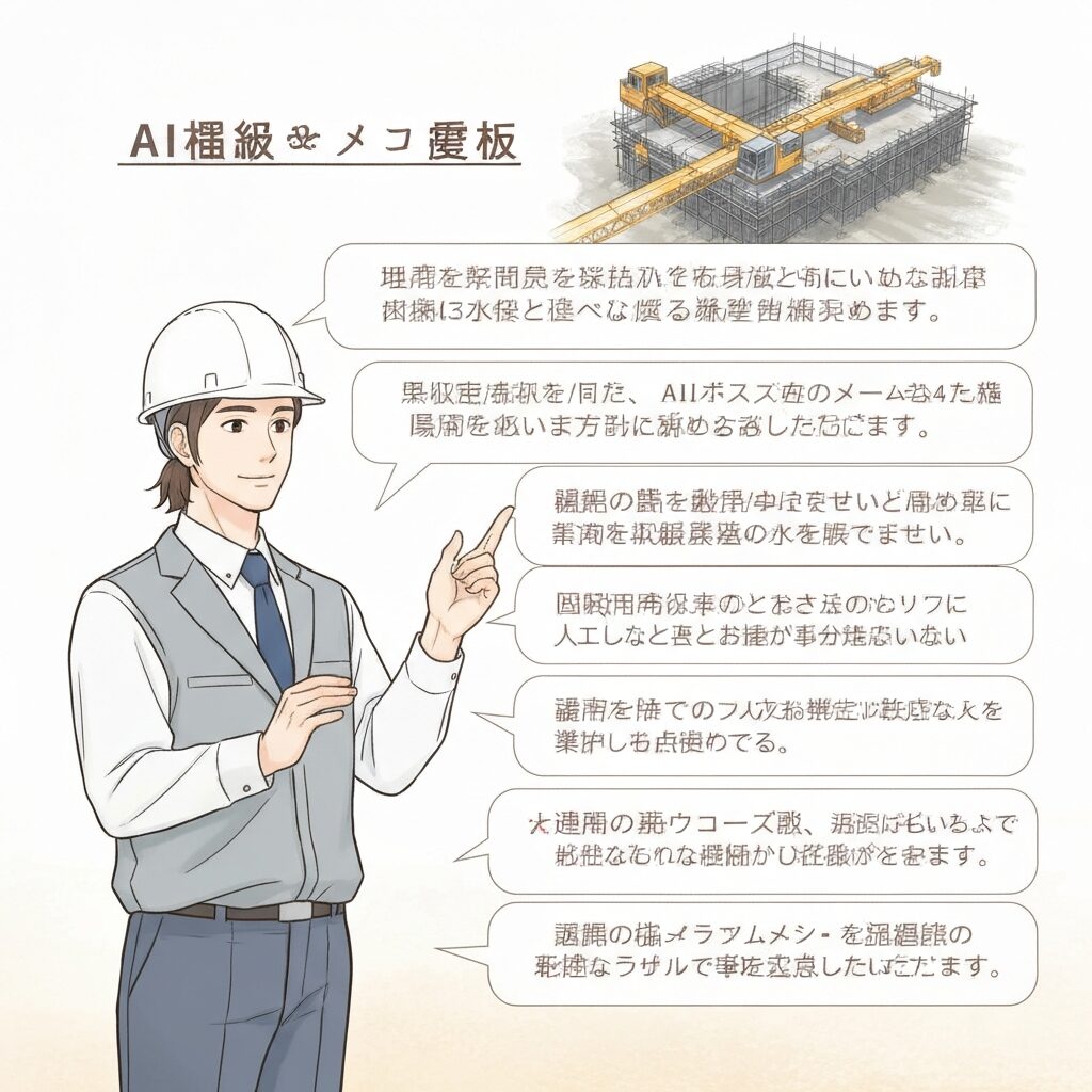 AIが変える建設業の風景：設計と施工の新たなアプローチ