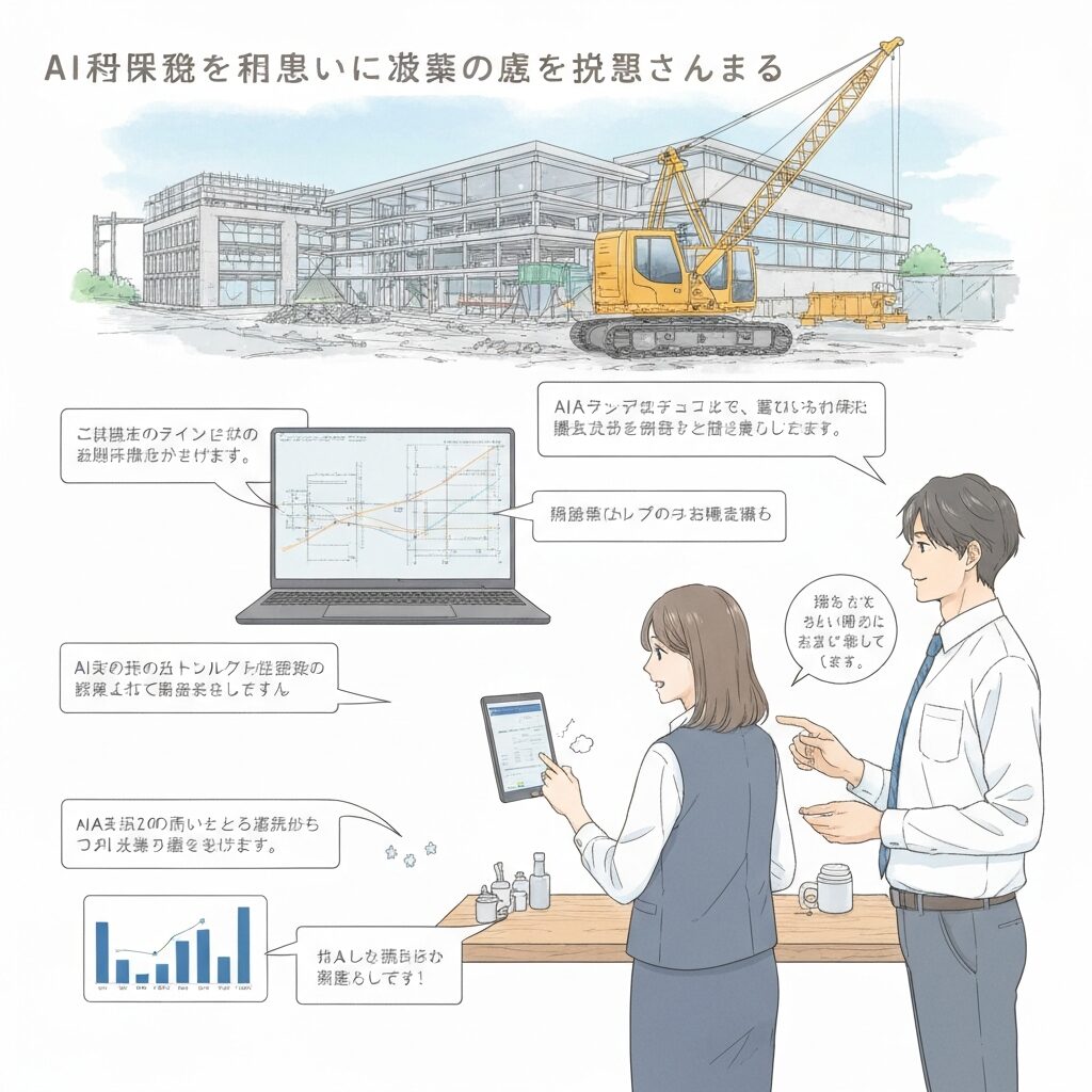 未来の建築を変えるAI技術：設計と施工の融合