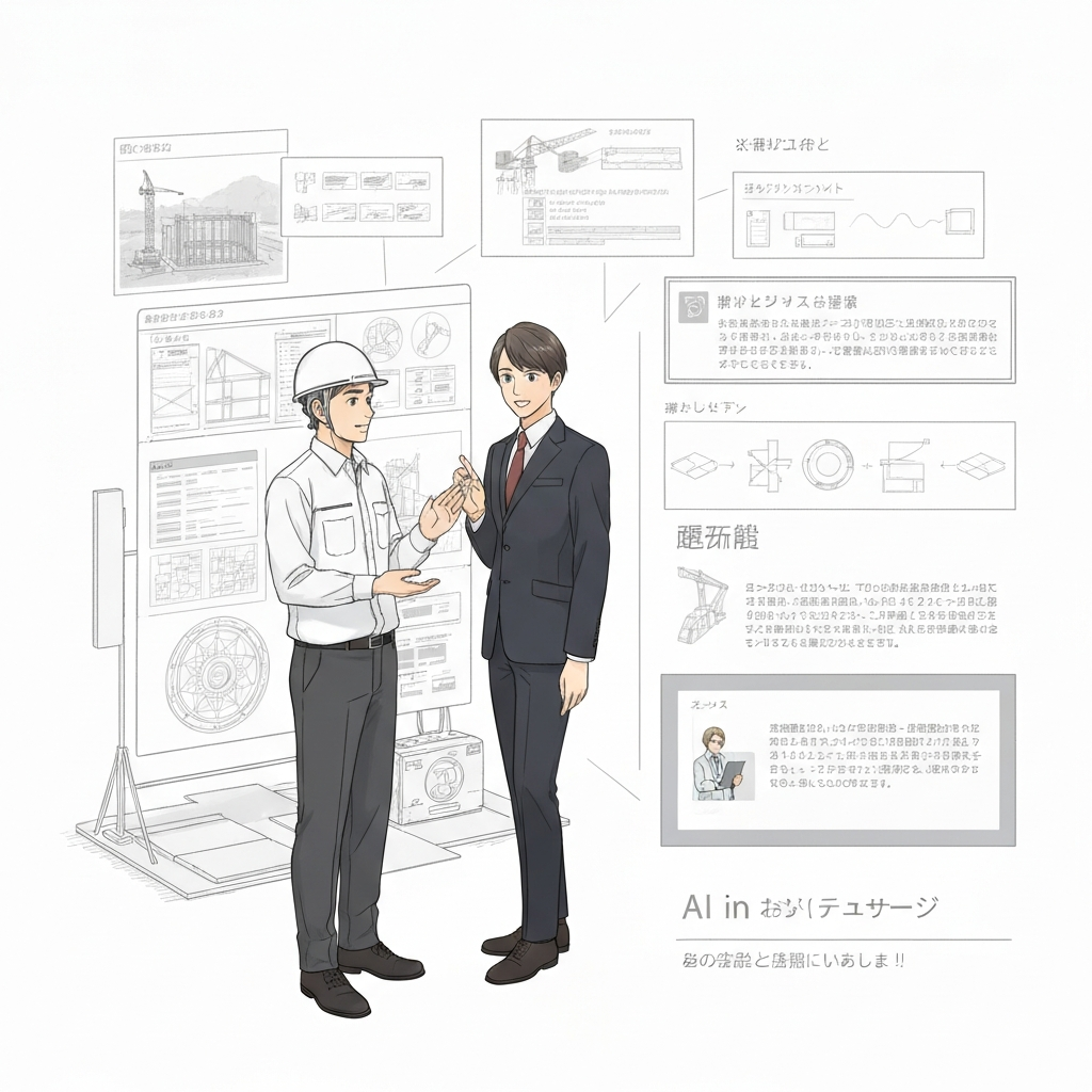 建設業界におけるAI活用の最前線：設計から施工までの革新