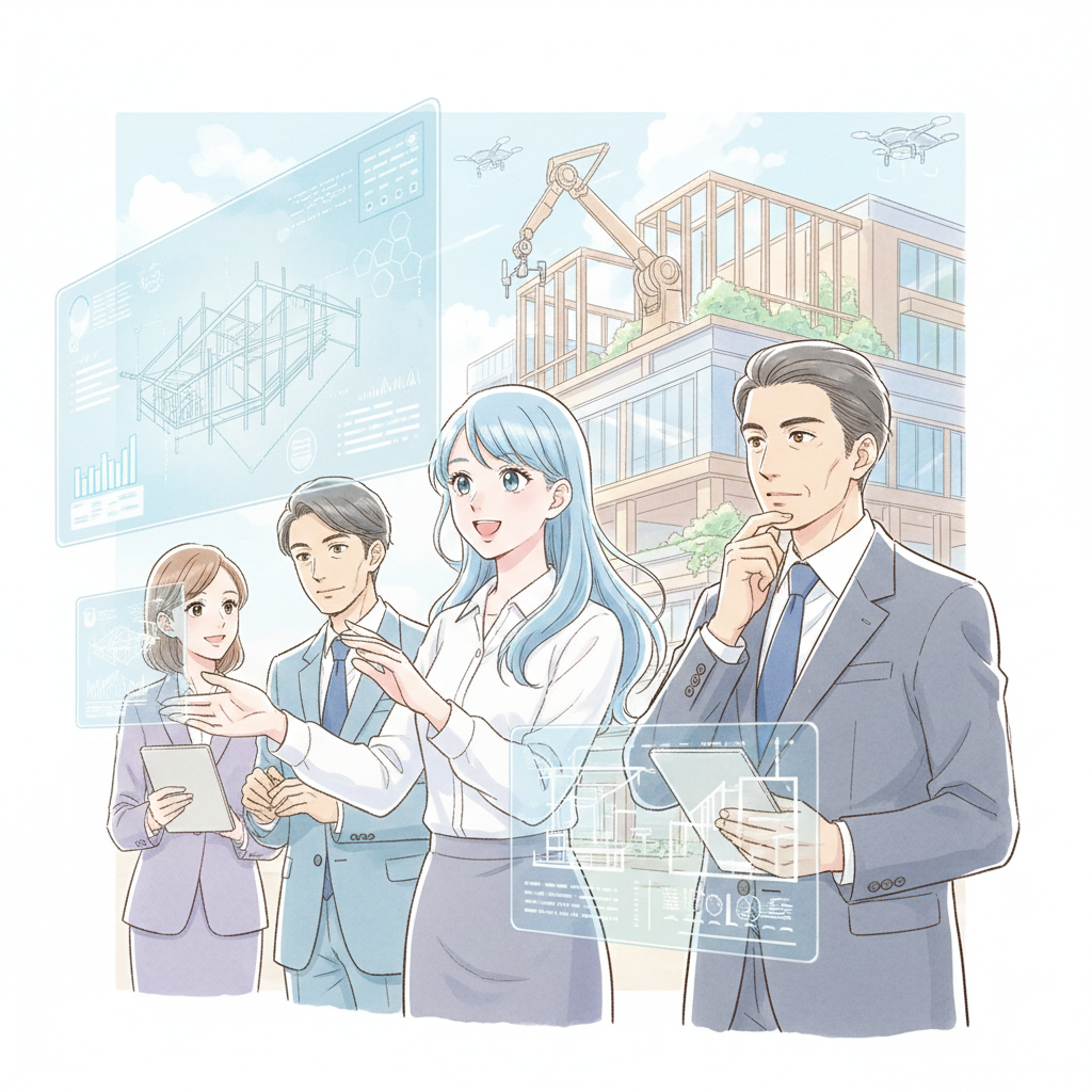 AIが変える建設業の設計と施工への新しいアプローチ