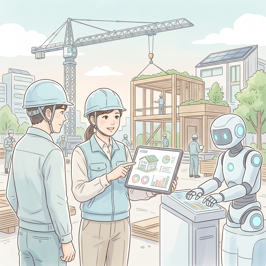 建設業界におけるAIの未来：設計と施工を革新する技術